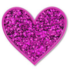 3D Heart  Valentine's Day Transparent Asset