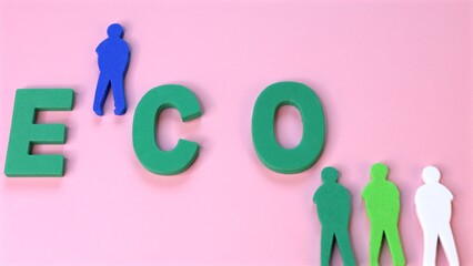 Bright eco textures and organic colors celebrate sustainability through dynamic visuals....