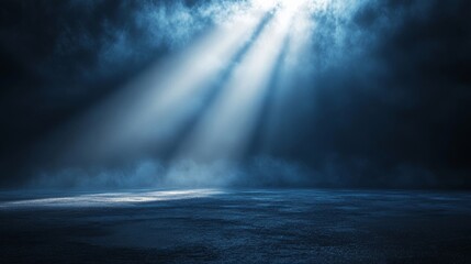 dispersing light across a darkened backdrop. Generative AI