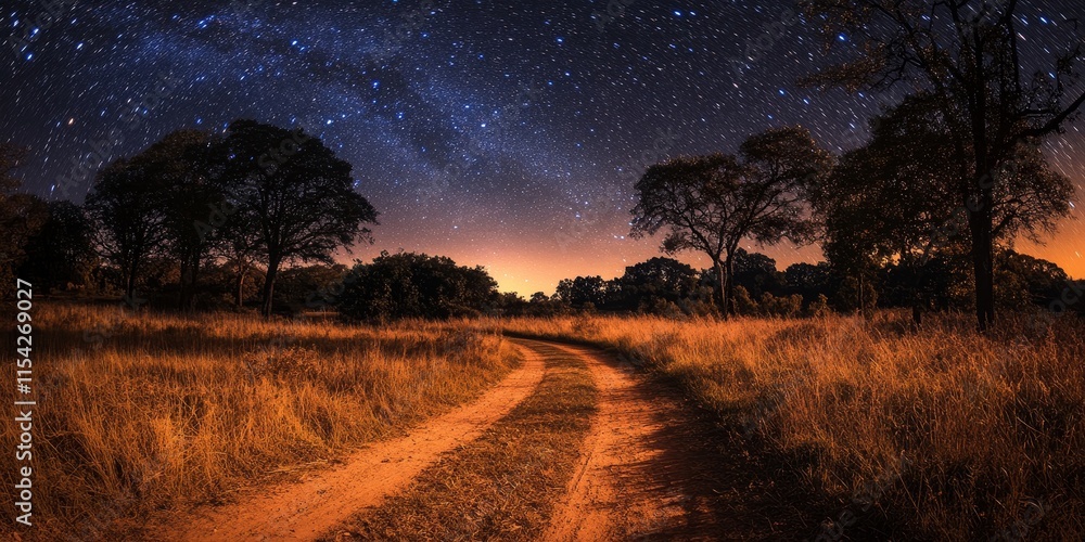 Leinwandbilder trails creating continuous paths through space. generative ai