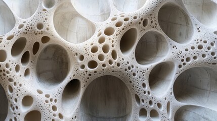 forming an intricate grid of forms. Generative AI