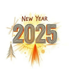 Creative 2025 New Year Designs Featuring Fireworks, Festive Typography, and Vibrant Celebratory Themes