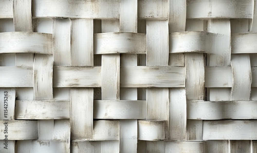 Poster lines intersecting to create intricate, woven patterns. generative ai