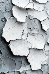 A close-up shot of white paint on a wall, suitable for use in design and decoration projects