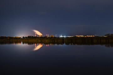 the Pregolya river in the city of Konigsberg