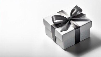 Obraz premium ai generative image of gift box with shadow for father days celebration isolated on white background 2