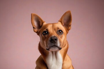 Obraz premium there is a dog that is looking at the camera