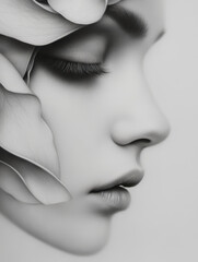 Abstract Surreal Portrait