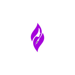 beauty face and injection logo designs