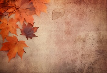 textured autumn leaf background