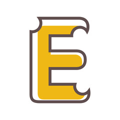 Cheese letter E