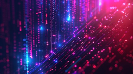 Obraz premium Technology abstract futuristic science background for internet business. Big data concept