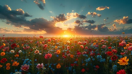 field of poppies