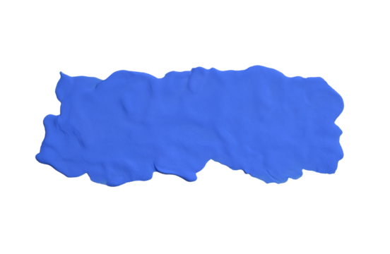PNG Blue plasticine handmade texture frame isolated on transparent background