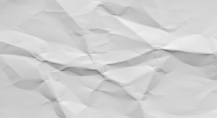 Fototapeta premium Realistic Crumpled Paper Texture. Neutral color, ideal for backgrounds, textures, or print mockups