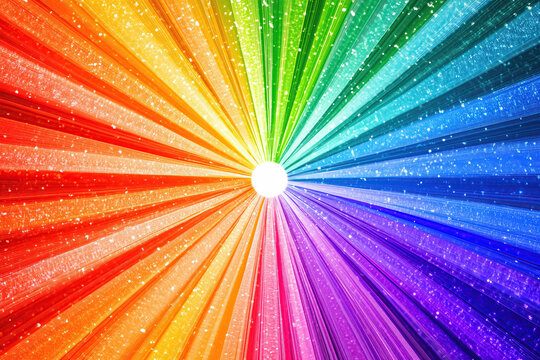 Anstract background of colorful rays
