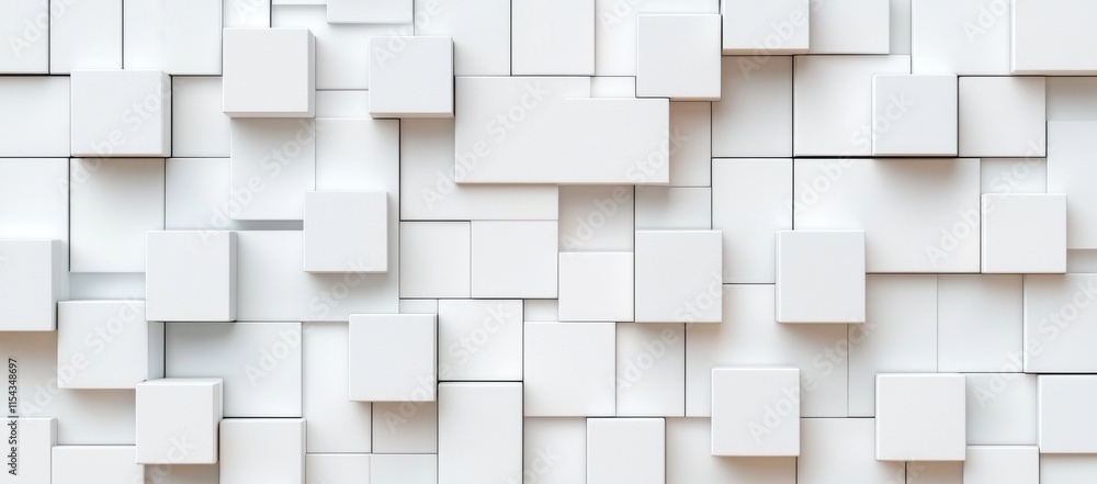 Poster Background with a seamless abstract pattern. Created using 3D rendering.