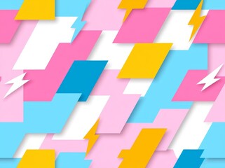 A background with an abstract pattern of spikes and lightning.