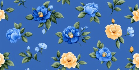 Obraz premium A white abstract floral background featuring a French toile floral line art pattern, generated by AI.
