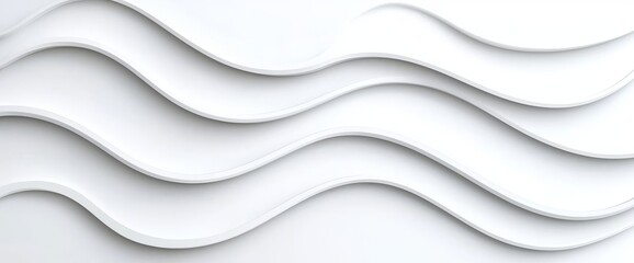 A white background showcases a seamless embossed pattern of tropical palm leaves with a relief design.