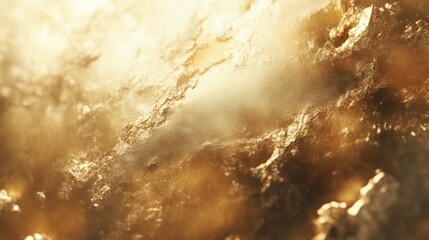 Obraz premium Textured gold foil background for luxury designs with copy space