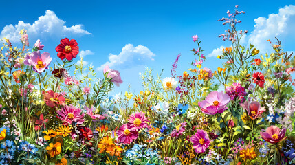 tranquil garden scene
