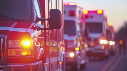 Emergency Medical Responders in Soft Indoor Lighting
