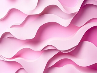 Obraz premium Abstract pink wavy background.
