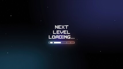 Next Level Loading... - Motivational Wallpaper 4K