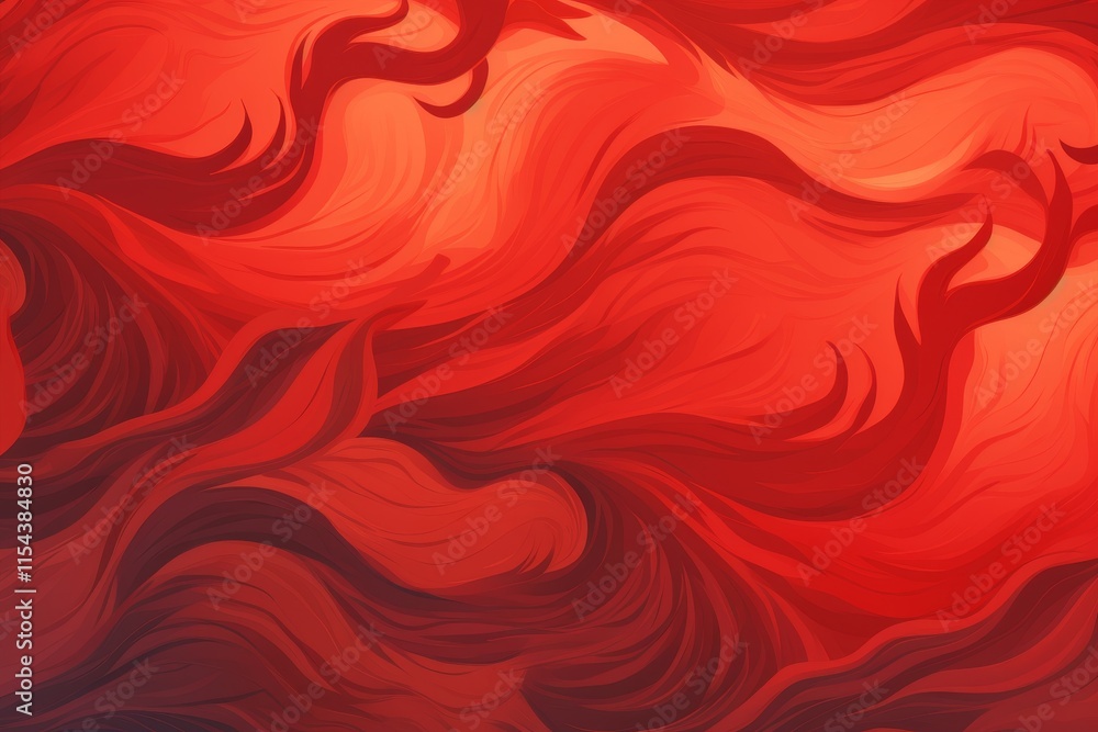 Poster vibrant red background a bold canvas for creative expressions and design projects