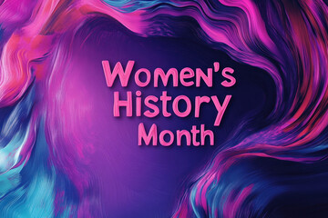 Celebrating Women's History Month: Diverse group of women of different ages and backgrounds standing together, smiling confidently.