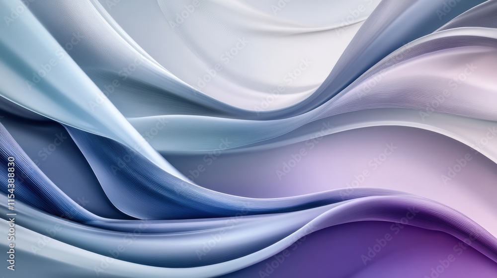 Poster fluid transitions and soft gradients create an ethereal abstract 3d landscape that captivates the vi