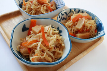 切り干し大根の煮物