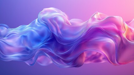 Fototapeta premium Abstract Bright Colored Liquid Background. 3D