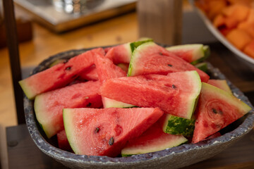 Breakfast, lunch and dinner buffet