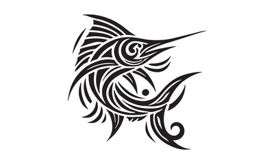 Cute Fish Illustration. Set of fish vector illustration for fishing logo. Cartoon, Clipart, and Line Art Design Adorable fish illustration, ideal for cartoons, and creative design projects.