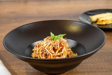 Neapolitan spaghetti