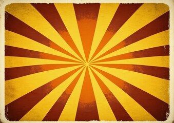 Fototapeta premium The scene captures a natural sun with a radiant gradient blending yellow and orange hues in the background.