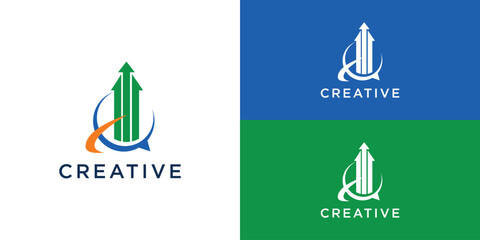 finance And Accounting Logo , Business professional logo, vector