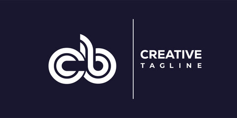 C and B logo design. CB abstract Letters Logo Monogram. This logo design is the process of creating a visual symbol that represents a brand, company, or individual.