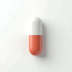 medical pills on white