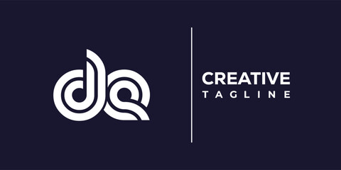 D and E logo design. DE abstract Letters Logo Monogram. This logo design is the process of creating a visual symbol that represents a brand, company, or individual.