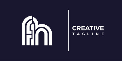 F and H logo design. FH abstract Letters Logo Monogram. This logo design is the process of creating a visual symbol that represents a brand, company, or individual.