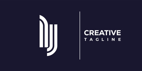 L and J logo design. LJ abstract Letters Logo Monogram. This logo design is the process of creating a visual symbol that represents a brand, company, or individual.