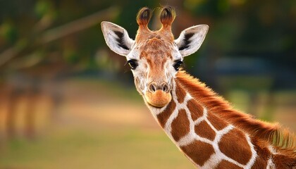 Obraz premium portrait of a giraffe