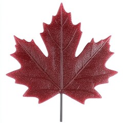 Naklejka premium maple leaf isolated