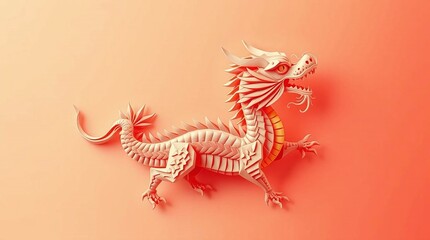 Naklejka premium chinese dragon