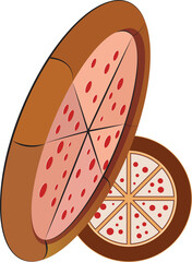 Pizza illustration