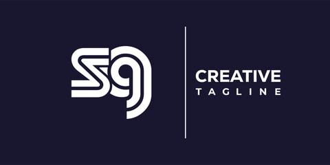 S and G logo design. SG abstract Letters Logo Monogram. This logo design is the process of creating a visual symbol that represents a brand, company, or individual.