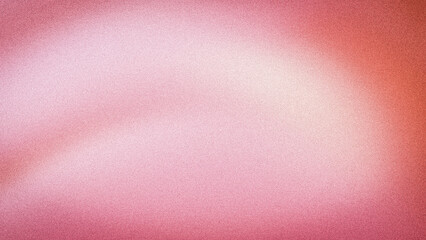 Soft abstract gradient with smooth transitions of pink, red, and white hues, accented by a grainy texture, perfect for 4K wallpapers and creative designs